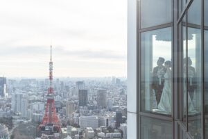 結婚式　東京タワー