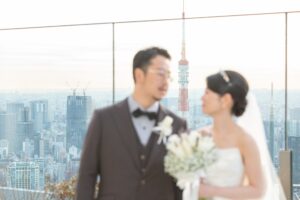 ウエディングフォト　東京タワー