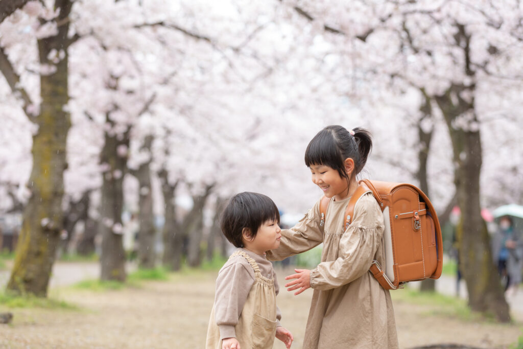 大阪城での桜写真