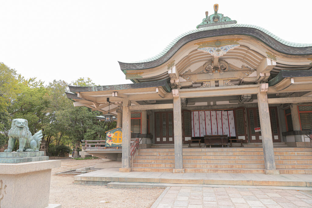 豊國神社（大阪城）で七五三