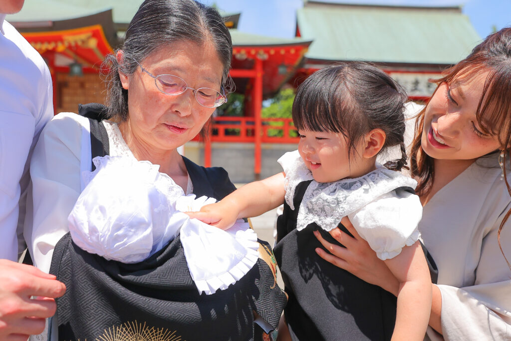 成田山でお宮参り撮影