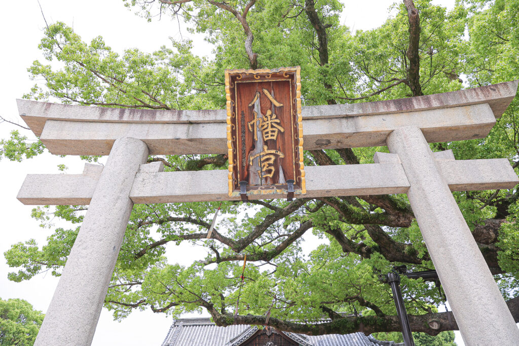 百舌鳥八幡宮でお宮参り