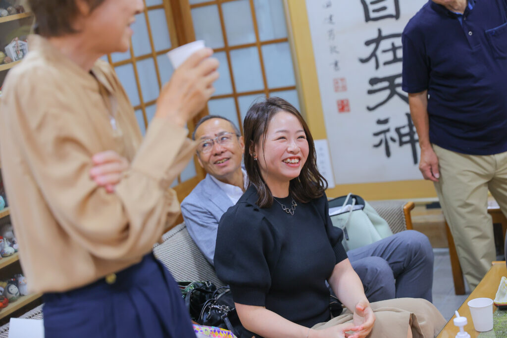 服部天神宮でご祈祷の撮影