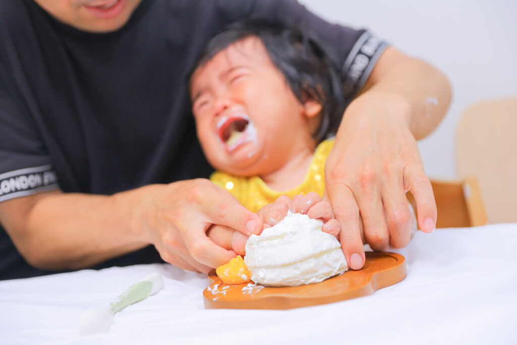 赤ちゃんスマッシュケーキ