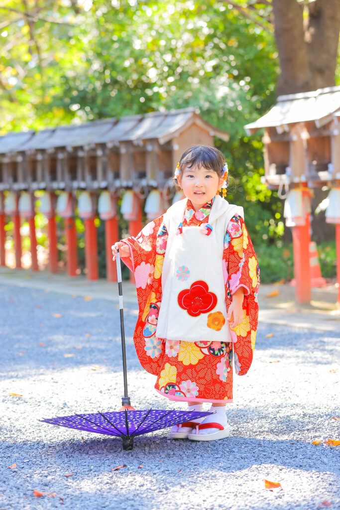 寝屋川成田山　七五三撮影